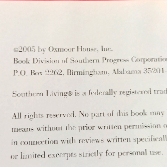 Christmas Cookbook Southern Living Holiday Recipes Country Cabin Farmhouse - Picture 6 of 11
